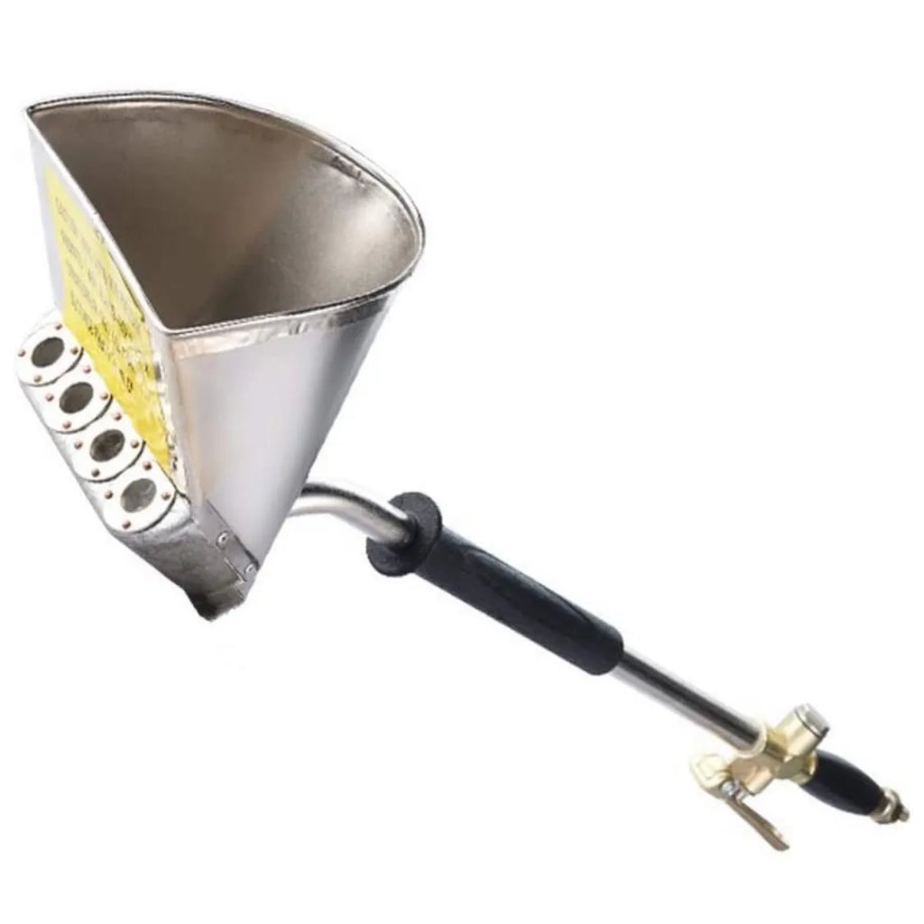 Automatic pneumatic paint spray gun with 74cm extension for wall and roof coating application