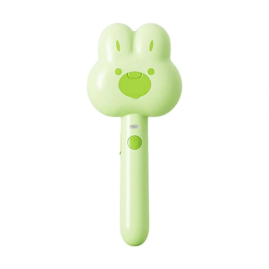 Rechargeable cat grooming spray brush with steam function in green, pink or white colours