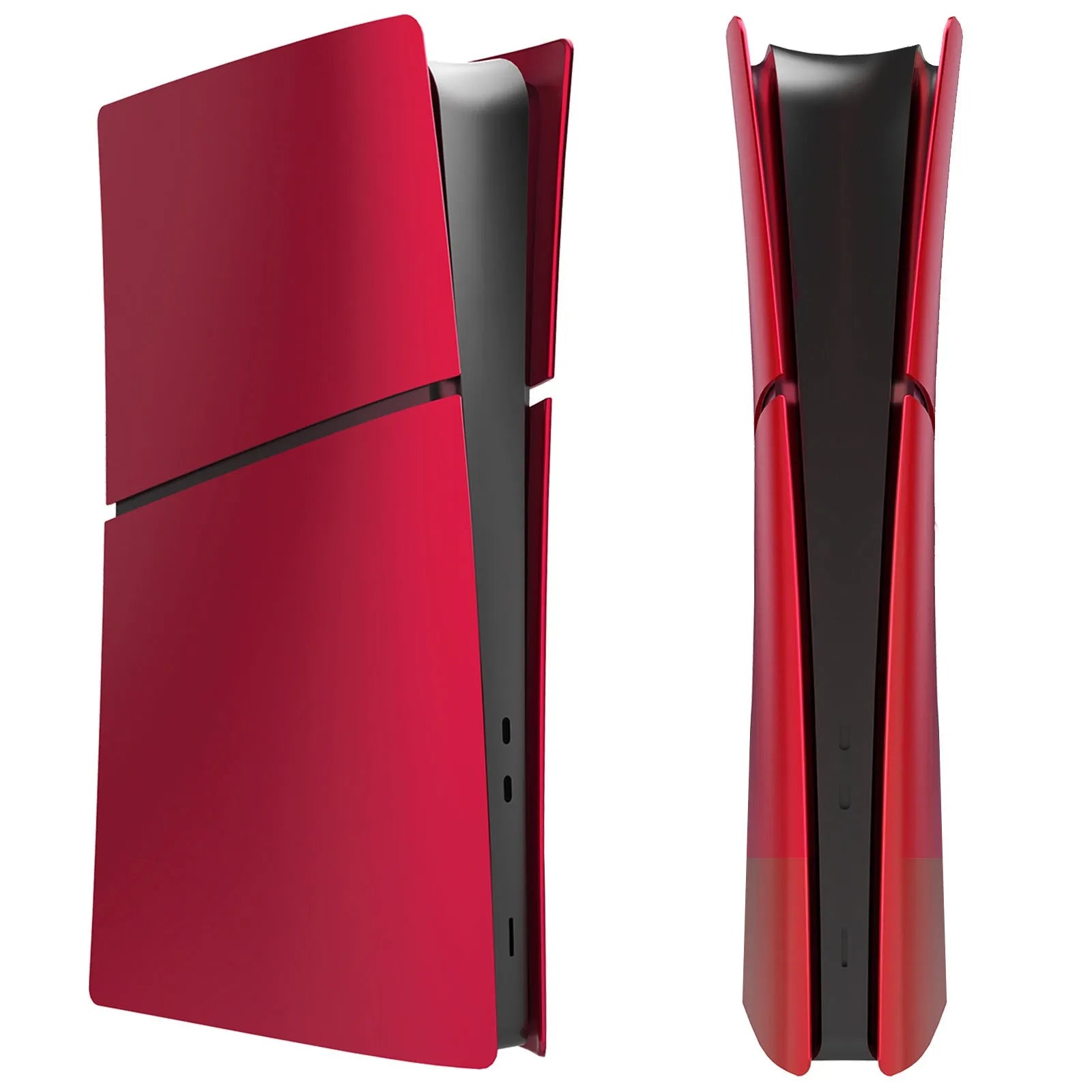 PS5 Slim replacement protective shell in ABS plastic shown in multiple colour options