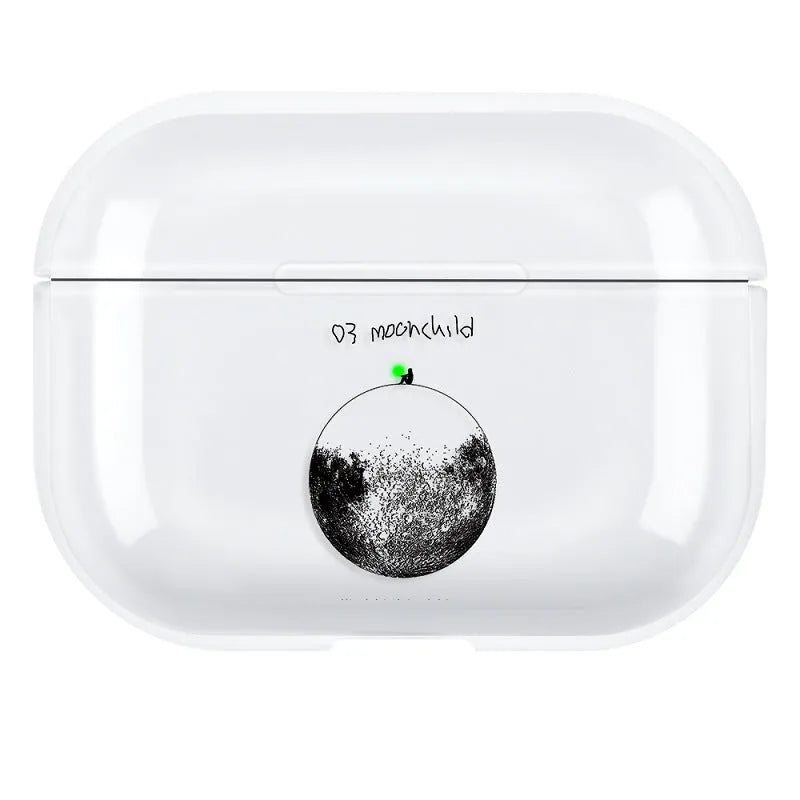 PC hard protective shell case for Apple AirPods Pro 3 earphones in a solid colour