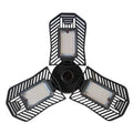 Industrial foldable garage lamp with die-cast aluminium body and LED array