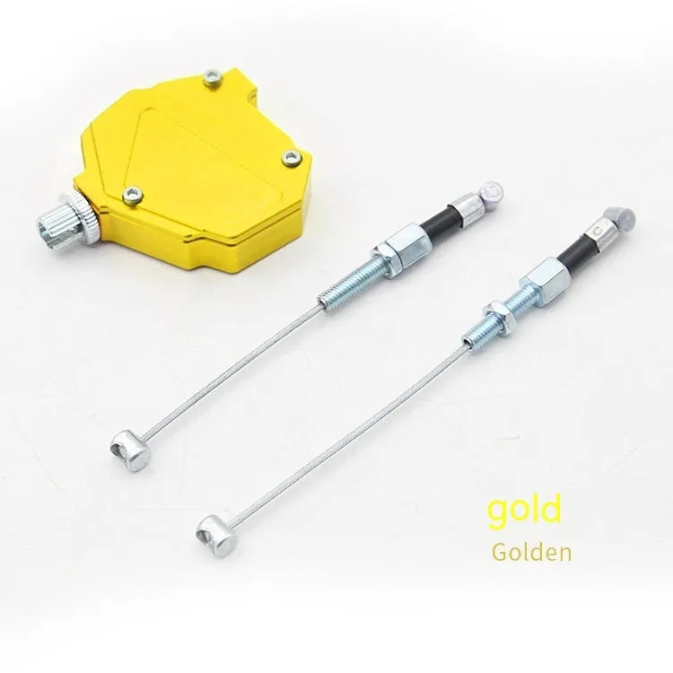 Universal aluminium motorcycle clutch labour-saving box modification kit in assorted colours.