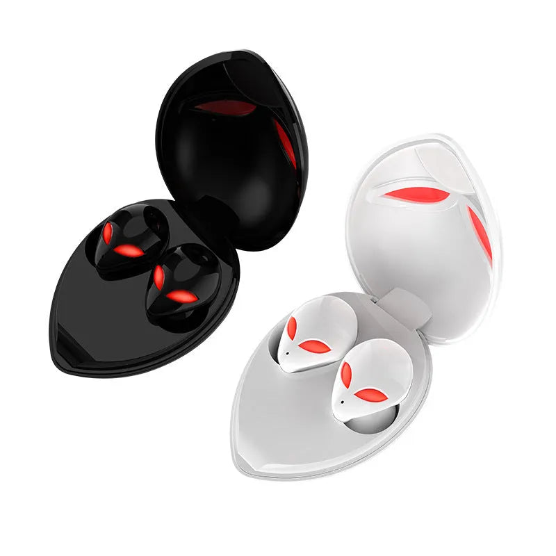 Creative Outer T8 Starman alien-design Bluetooth headset with wireless charging case