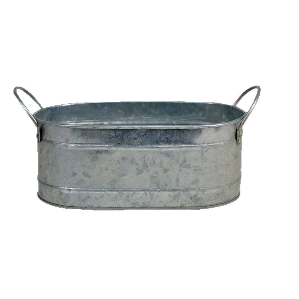 Iron sheet desktop succulent flowerpot for small plants and tabletop decoration