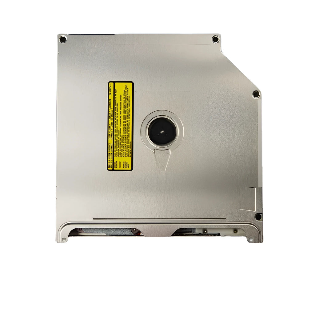 Silver MacBook Pro 13-inch internal optical drive SATA interface 128mm x 128mm x 9.5mm