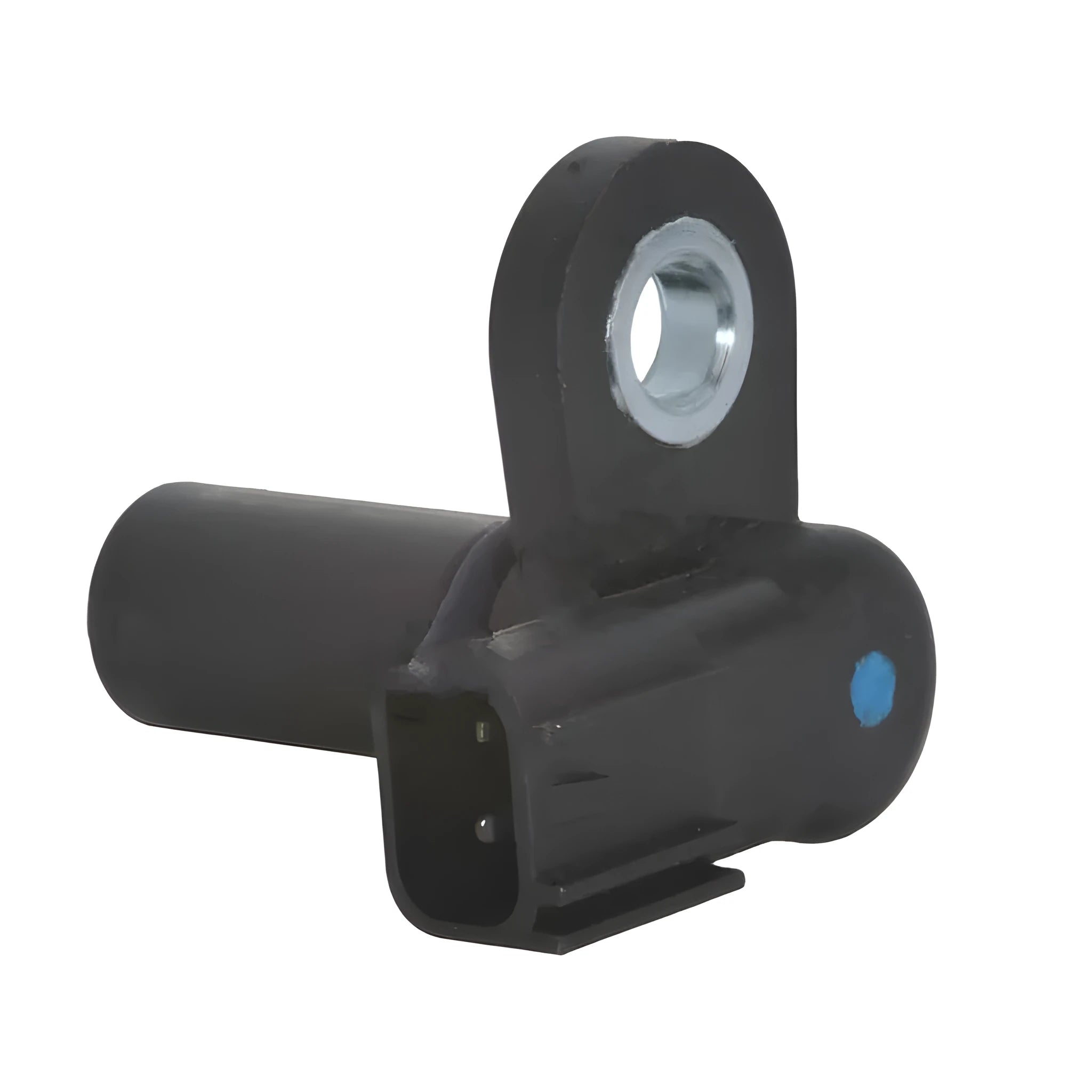 Black Ford crankshaft position sensor with part number 1F1Z6B288AA for engine timing systems