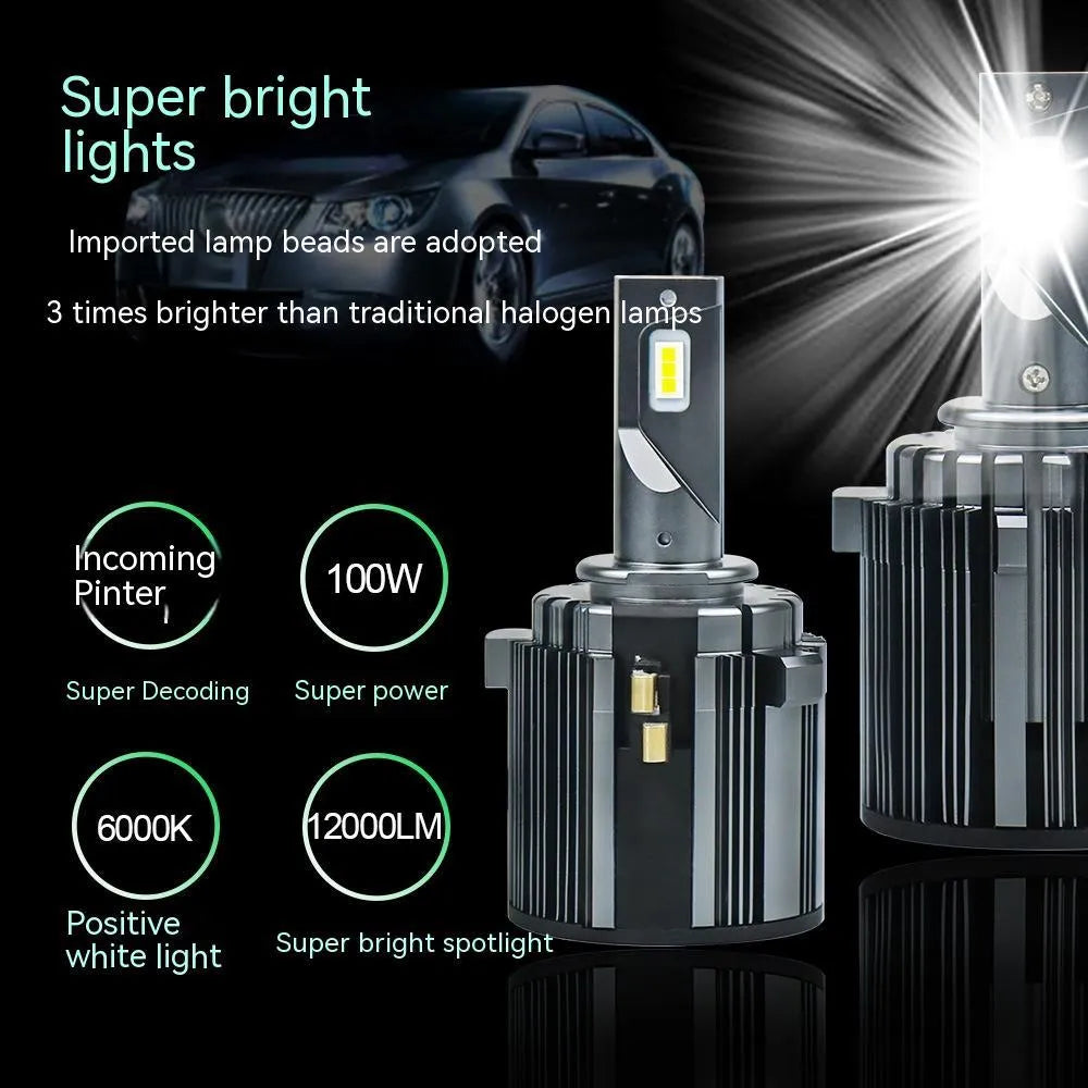 Golf 7 LED low beam headlight bulb with aviation aluminium housing for Xia Lang Shanku and Touran L models.