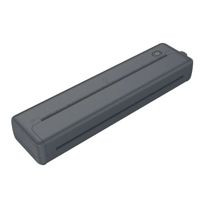 X8 portable black and white Bluetooth A4 printer for wireless mobile phone and computer printing.