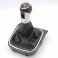 High-quality leather gear lever handball dust boot for Volkswagen Golf 5, 6, and 7 models
