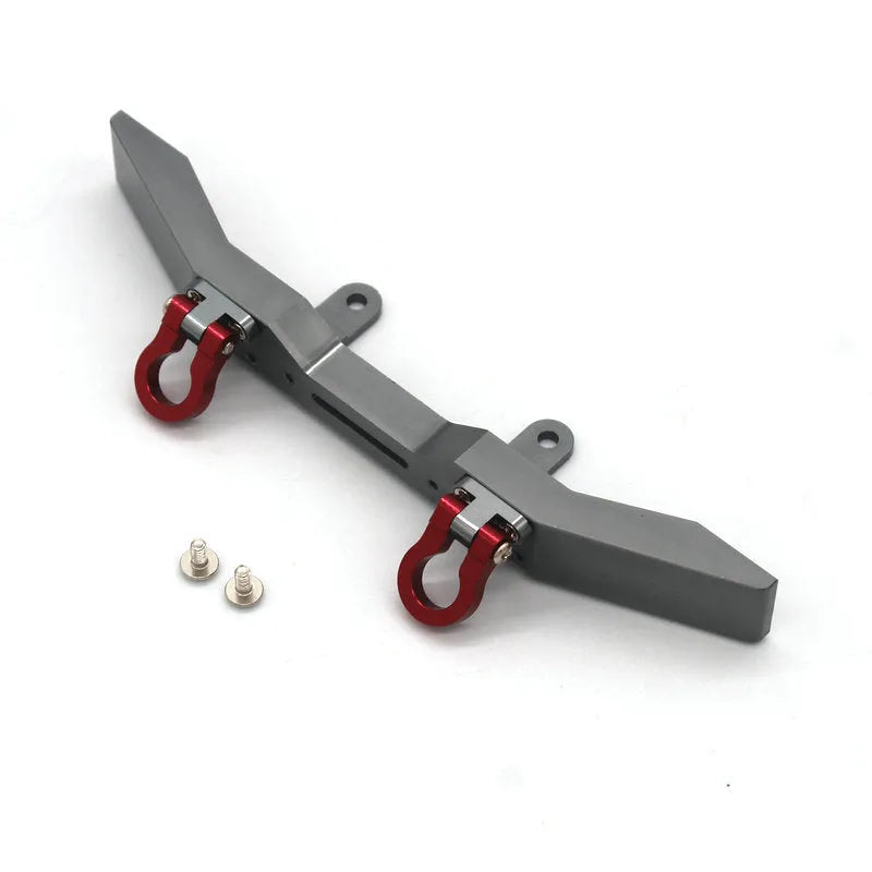 Military RC car alloy metal accessories set with grey components and black tyres