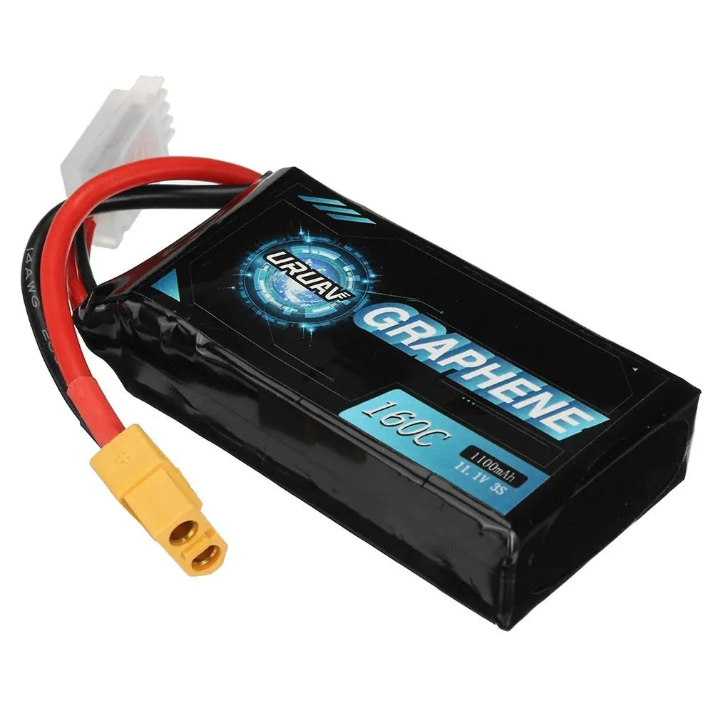 7.4V 1200mAh RC lithium battery for remote control cars and ships