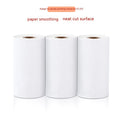 Three rolls of 57mm thermal paper for small printers in cardboard box