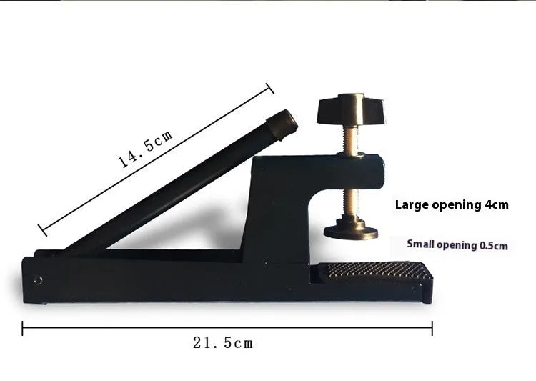 Table tennis post set with thickened large clips for indoor open grid tables