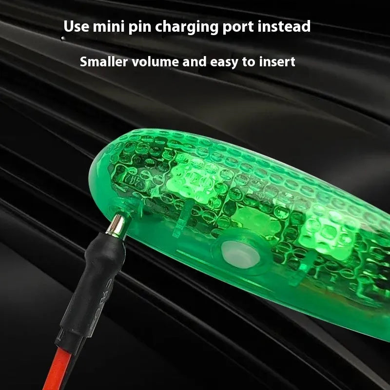 V3 Wireless Charging Waterproof Navigation Light for RC model cars and boats in green, red, or white