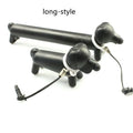 Black dog-shaped touch screen stylus pen with extendable design and phone stand function