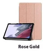 LenovoTab P12 plastic protective case in a decorative pattern, folded to show the integrated magnetic stand.