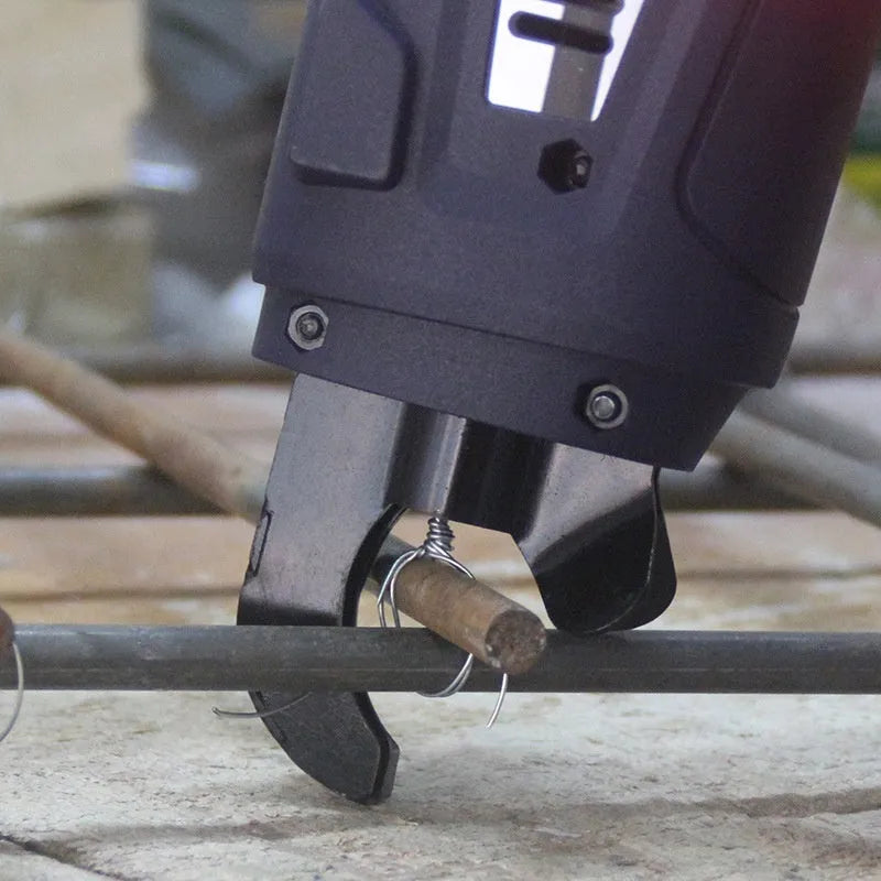 Fully automatic electric steel bar tying machine for construction site rebar fastening