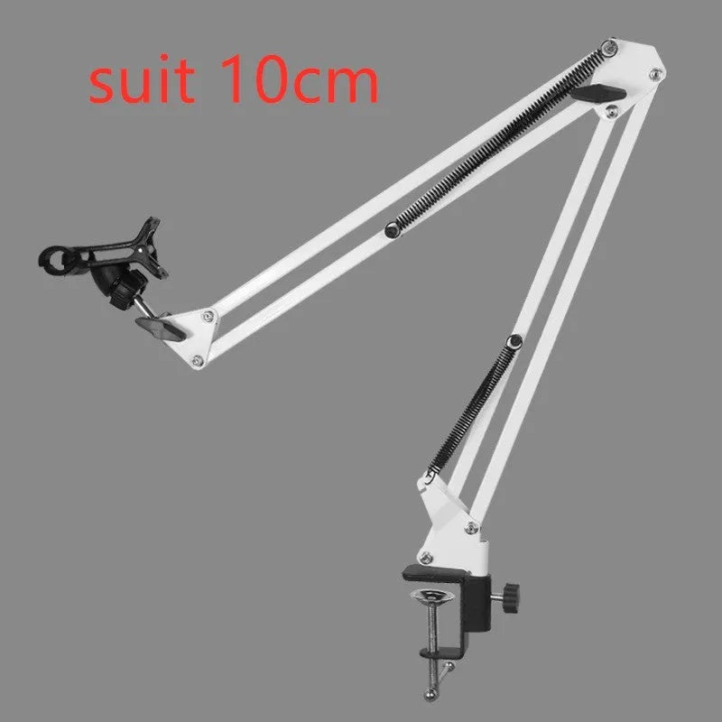 10cm folding phone tablet stand in black colour showing adjustable height feature