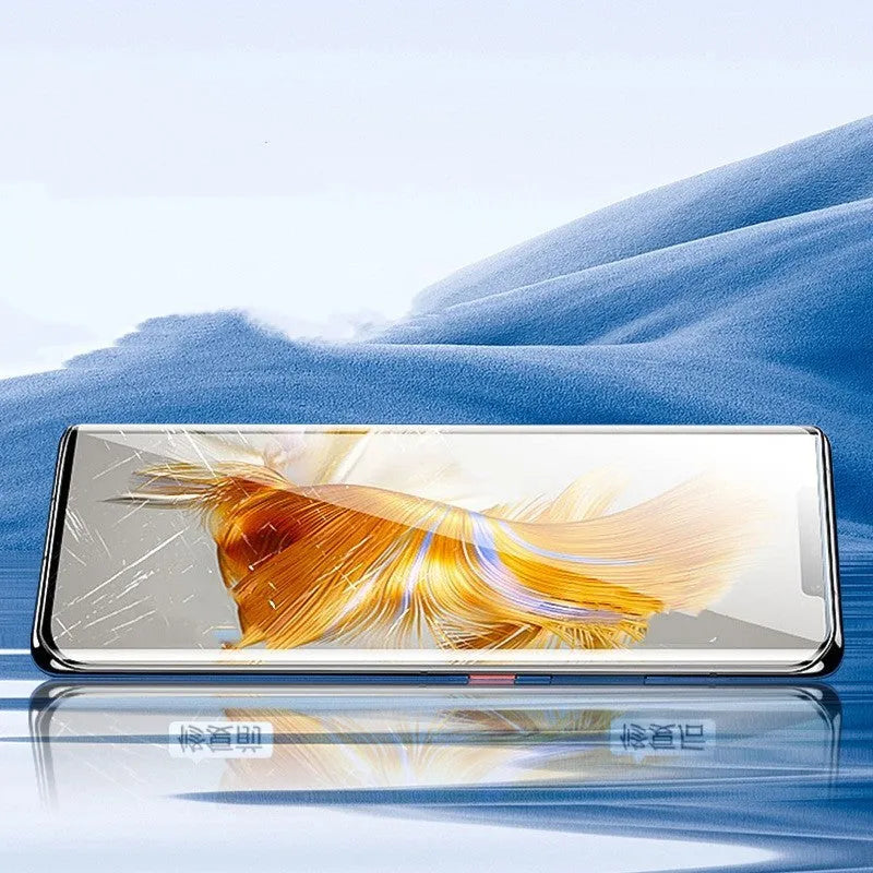 TPU screen protector and application tool for Huawei Mate 60 and Mate 60 Pro mobile phones.