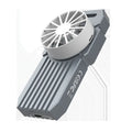 Aluminium USB4 hard disk enclosure for NVMe M2 solid state drives