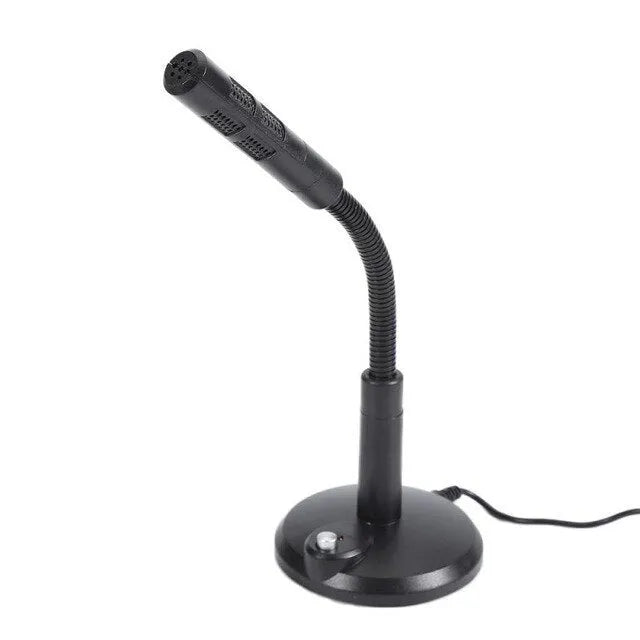Computer USB microphone dynamic voice microphone with Bluetooth wireless connection in gentleman black