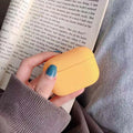 Plastic protective case for Apple AirPods Pro 3 shown in multiple colour options.
