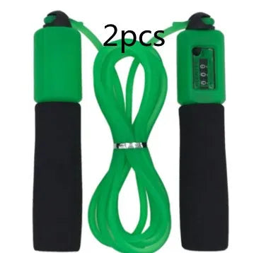 3 metre fitness skipping rope with foam handles in various colour options