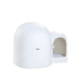 Oversized enclosed cat litter box in ABS plastic measuring 67.7cm long by 49cm wide by 50cm high