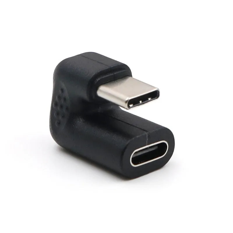 Plastic male to female adapter extension cable with U-bend design showing four adapters