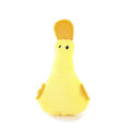 Colourful duck plush pet toy with catnip and squeaker for dogs and cats