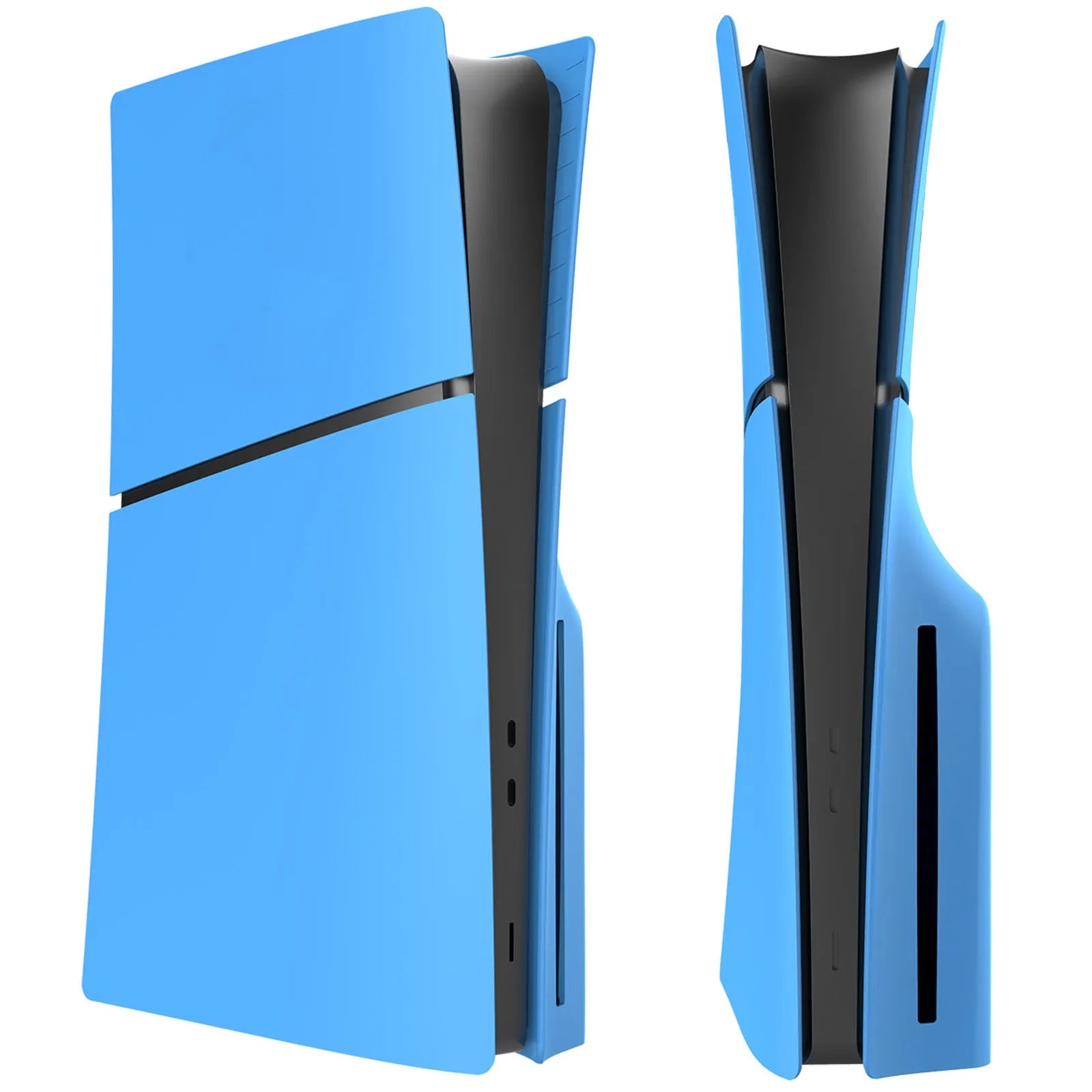 PS5 Slim replacement protective shell in ABS plastic shown in multiple colour options