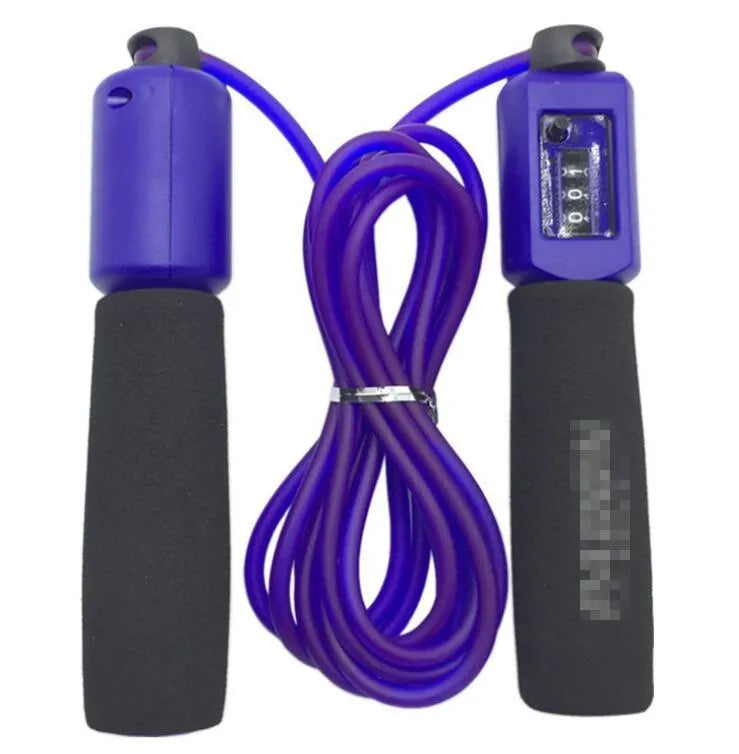 3 metre fitness skipping rope with foam handles in various colour options