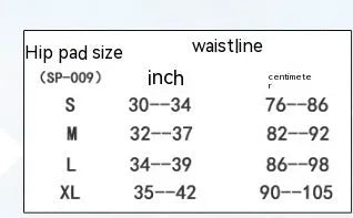 Black cycling hip protection pants with multifunctional design for sports safety