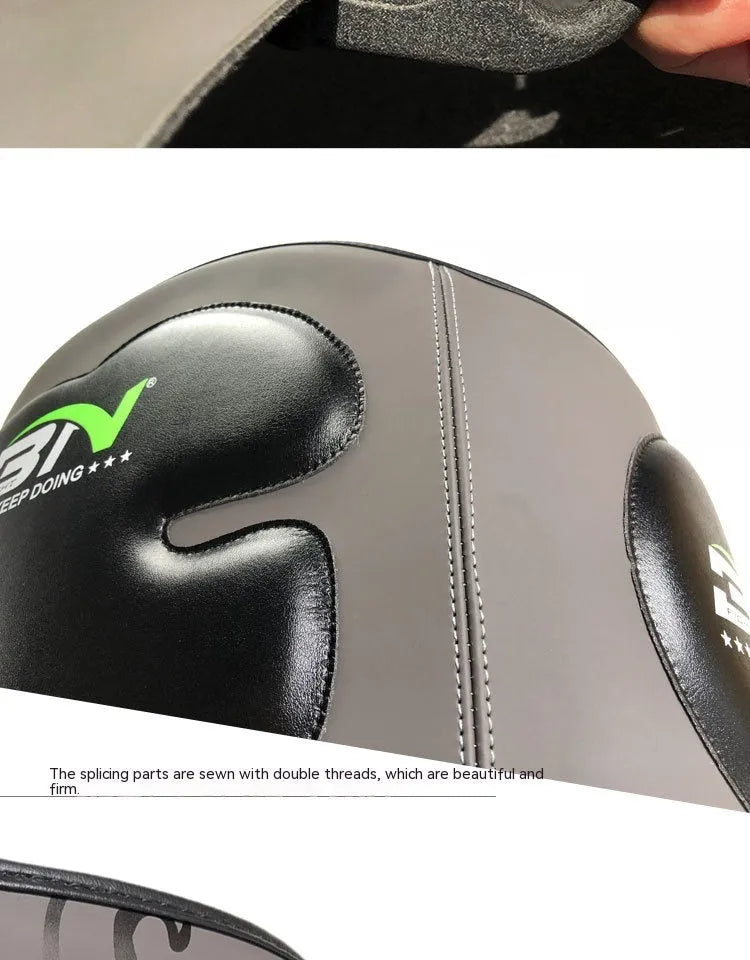 Sanda boxing breast protection target equipment for waist protection in dark grey colour