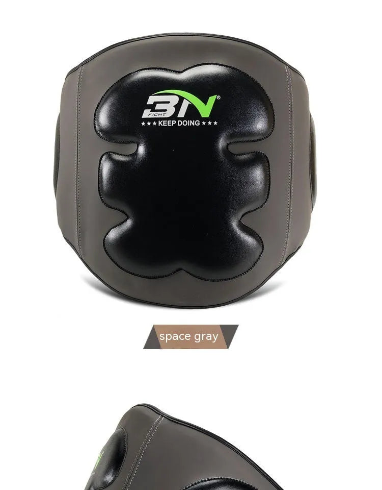 Sanda boxing breast protection target equipment for waist protection in dark grey colour