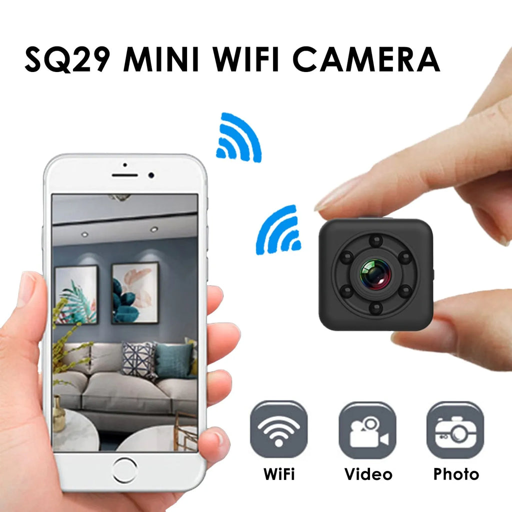 Black waterproof sports camera with GPCV4225 chip and MicroUSB port for 240 minute recording