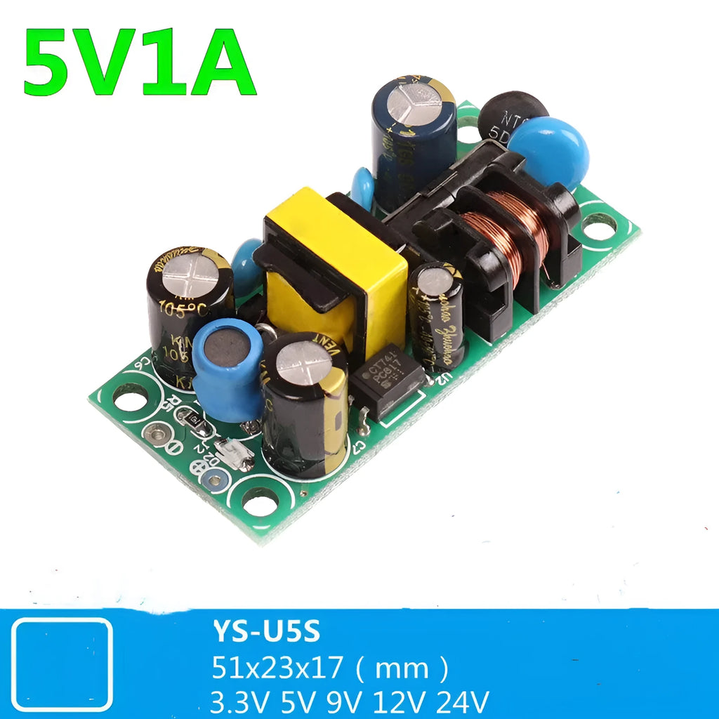 YS-U5S metal switching power supply module for converting AC to 5V DC