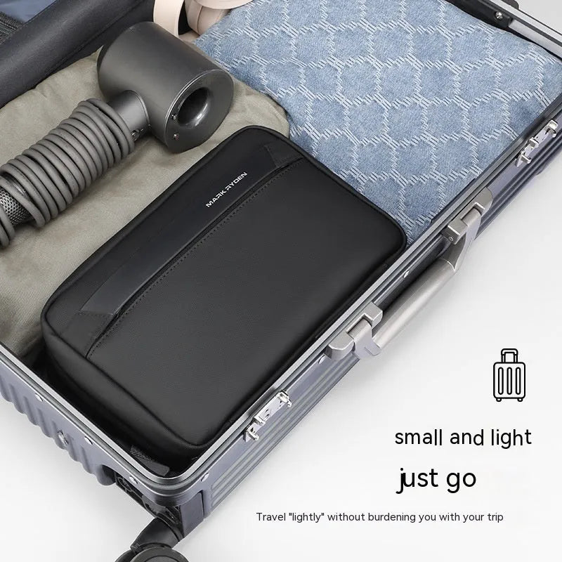 Multi-functional wet dry separation toiletry storage bag in Oxford cloth with business travel design