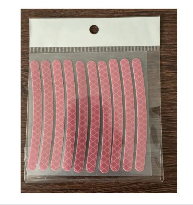 20-piece set of arc-shaped PVC reflective stickers for car wheel hubs in multiple colour options