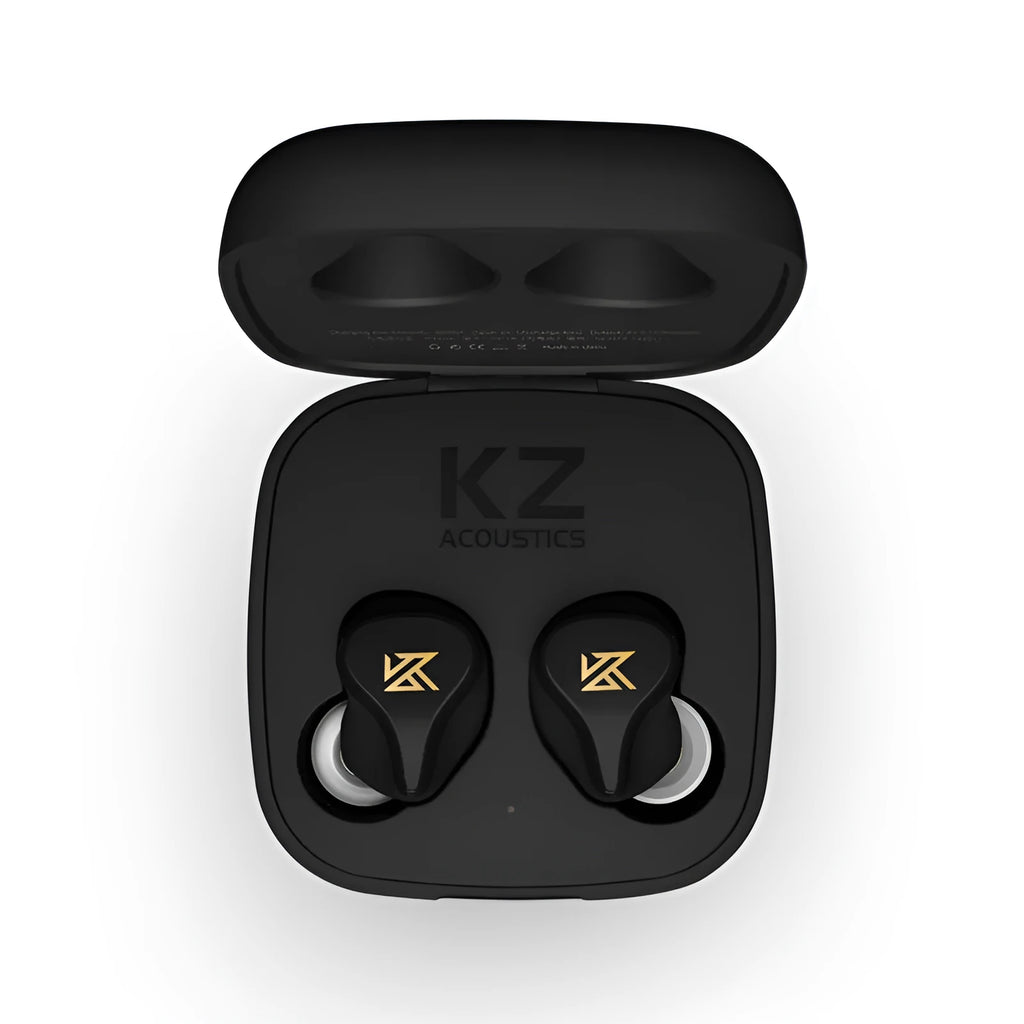 Z1 true wireless stereo headphones in black or green with in-ear design and Bluetooth 5.0 connectivity