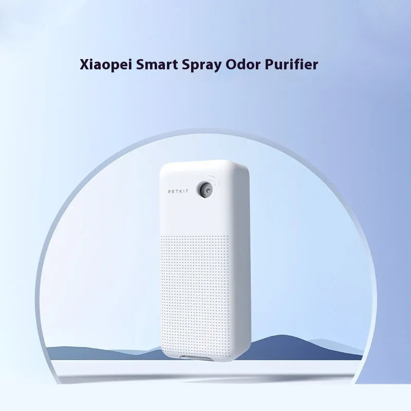 Xiaopei smart spray odor removal machine for pet litter boxes with external mounting bracket
