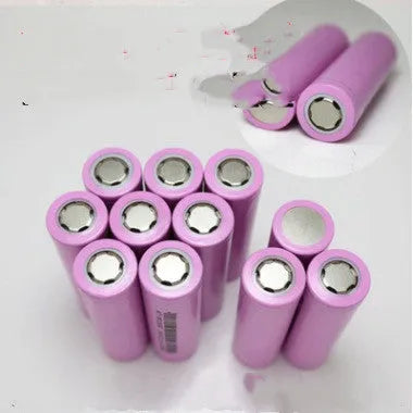 18650 lithium-ion rechargeable battery 3.7V 2600mAh capacity with safety labels