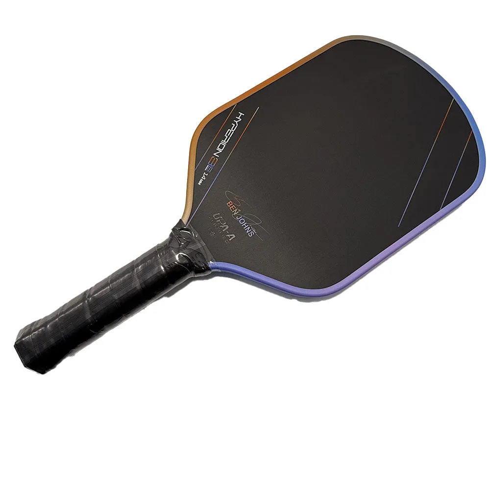 Aurora multicolor Hyperion 3s patterned pickleball racket with T700 carbon fibre face
