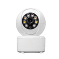 1080p HD WiFi Bluetooth home security camera with ceiling mount and dual-light panoramic monitoring