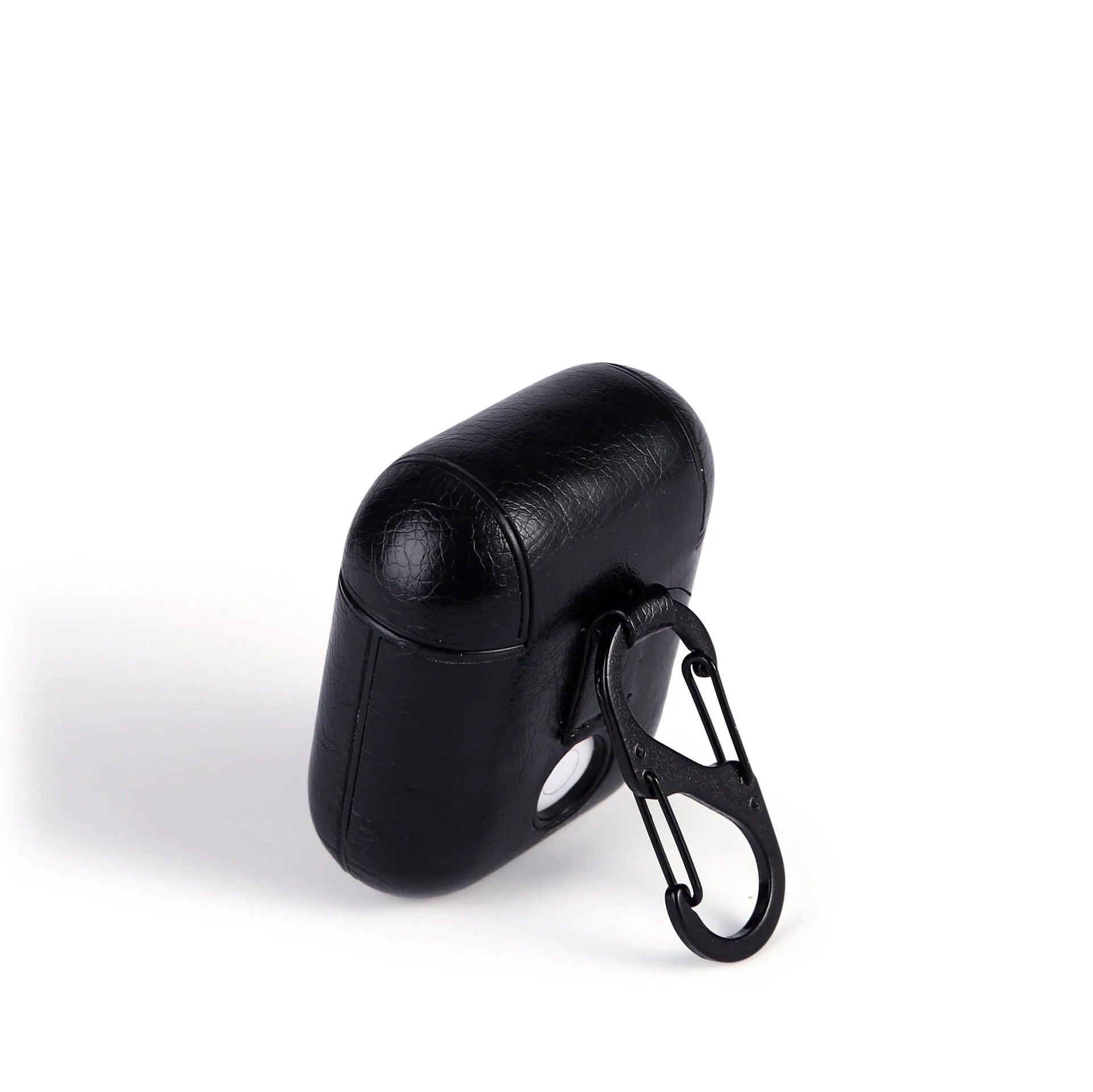 Genuine leather earphone case bag for Apple Airpods in black, brown, light brown, and red colours