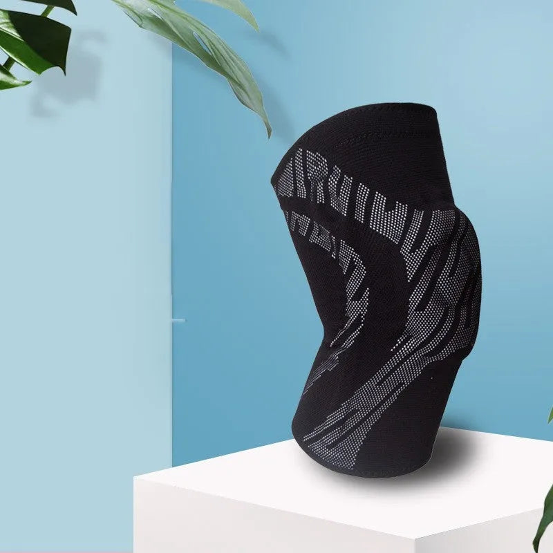 Nylon basketball knee pads in black or blue available sizes S M L XL