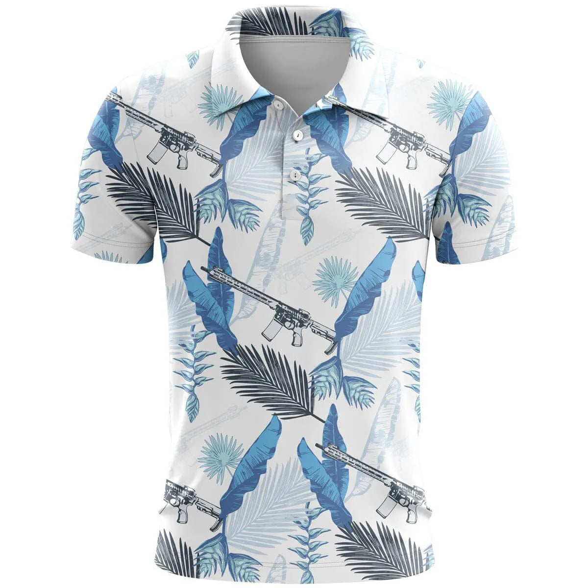 3D printed short sleeve leisure top in loose fit with bird eye cloth fabric