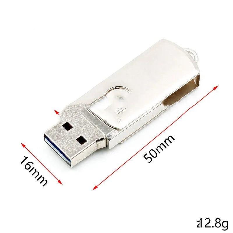 ATMEGA32U4 USB virtual keyboard module on black PCB measuring 50mm by 16mm