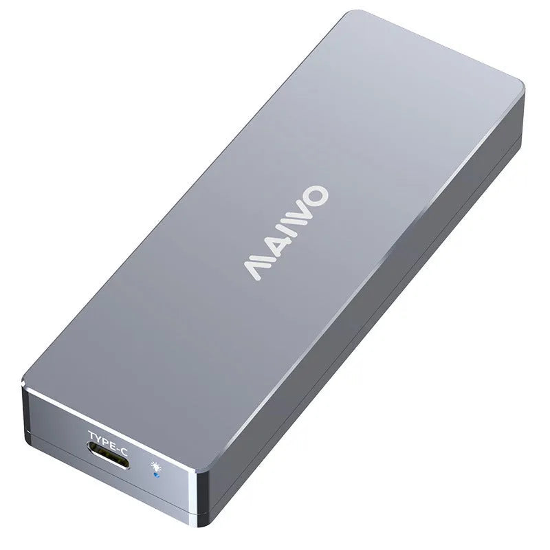 USB C M.2 solid state hard drive enclosure with aluminum alloy construction and installation accessories