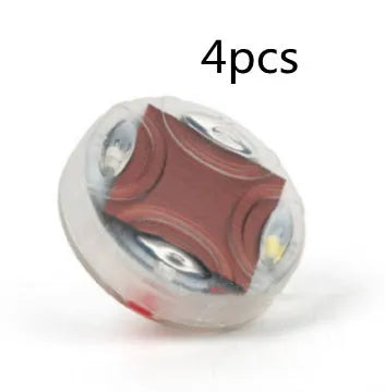 Solar-powered adjustable colour LED light for car and motorcycle tyre valves